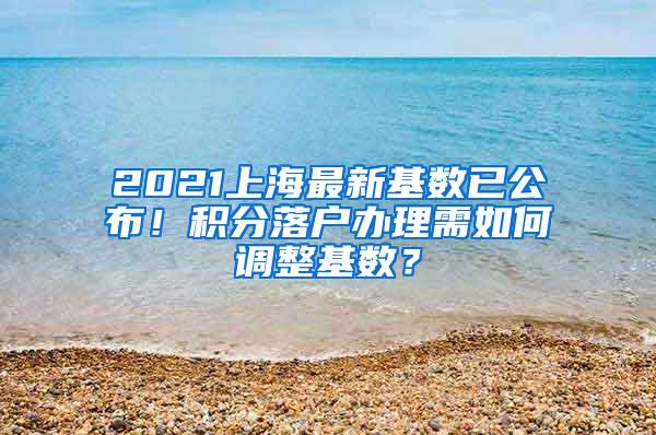 2021上海最新基数已公布！积分落户办理需如何调整基数？