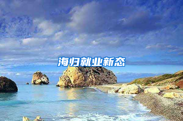 海归就业新态