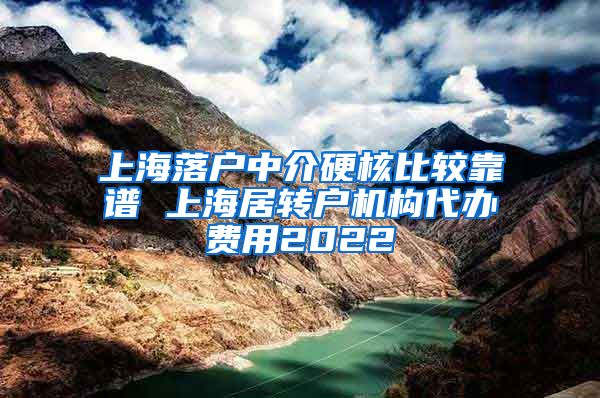 上海落户中介硬核比较靠谱 上海居转户机构代办费用2022