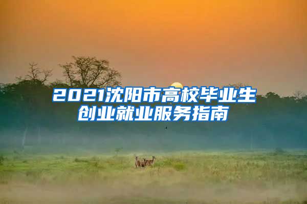 2021沈阳市高校毕业生创业就业服务指南