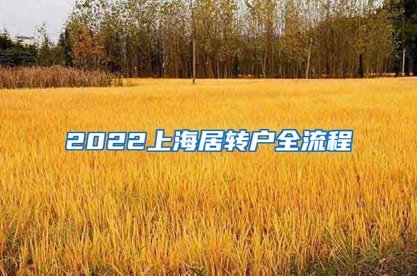 2022上海居转户全流程