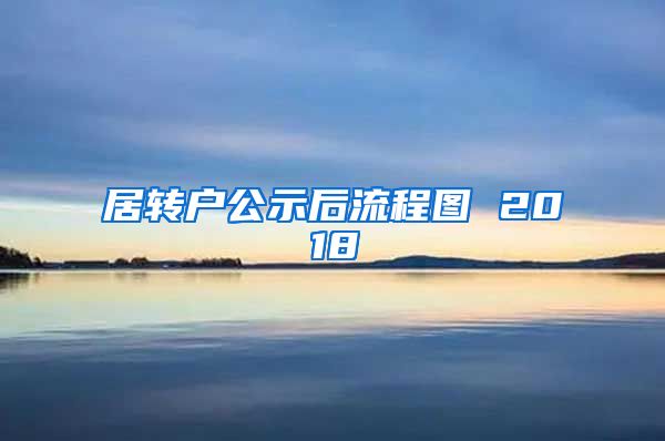 居转户公示后流程图 2018